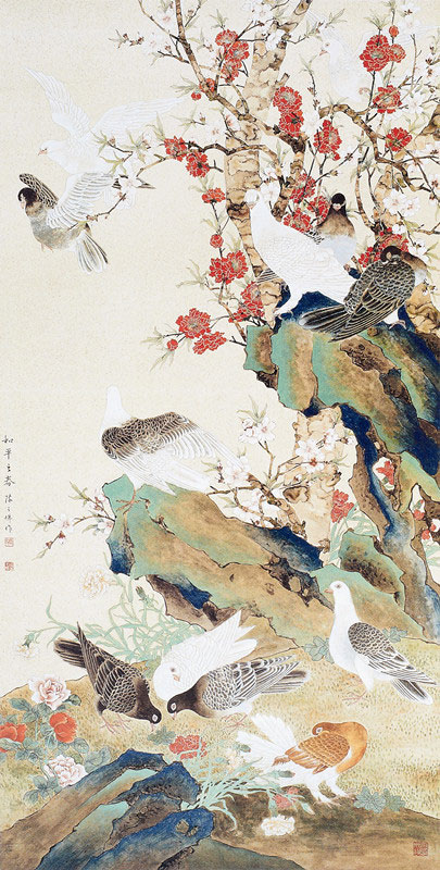 和平之春 作者：陈之佛 