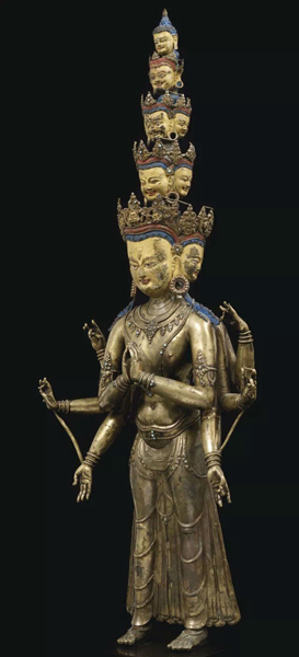 3月22日 十三世纪 西藏青铜佛造像 150万-200万美元 纽约苏富比 印度、喜马拉雅及东南亚艺术品