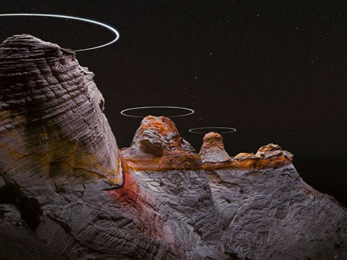 摄影师用无人机拍摄出“孤独”的自然奇观 
