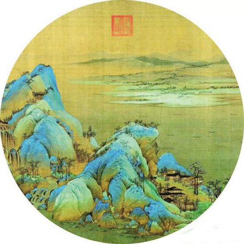 千里江山图版画