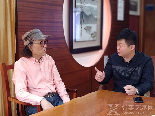 “艺”路上，有一种坚持叫张雄艺术网