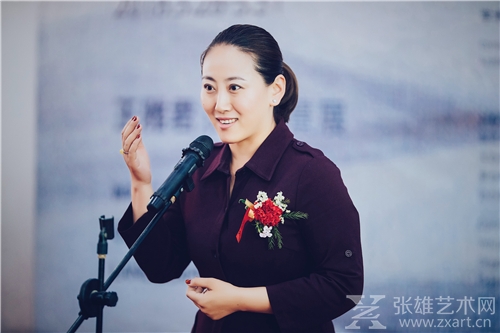 厦门张雄美术馆艺术总监于洋帆发言