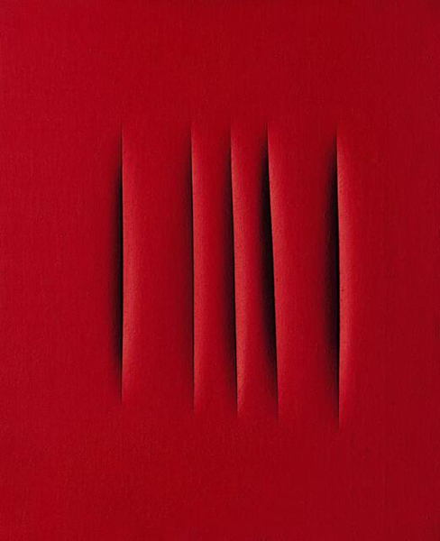 卢齐欧‧封塔纳（Lucio Fontana）《空间概念，等待》 估价：15,000,000 - 24,000,000 港元 成交价：28,813,500 港元