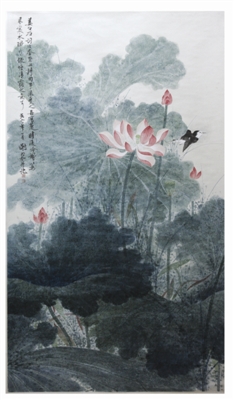 谢稚柳《荷花图》