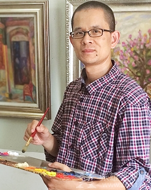自由职业油画家 华怀晖