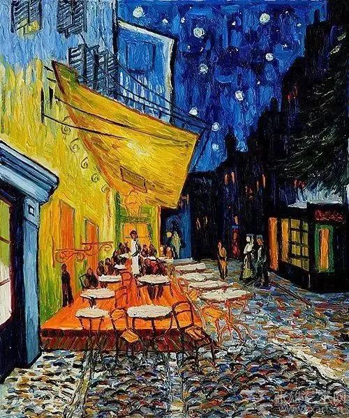 《夜色中的咖啡馆》
