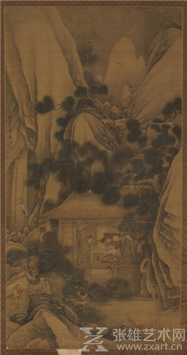明 夏杲 崇山图