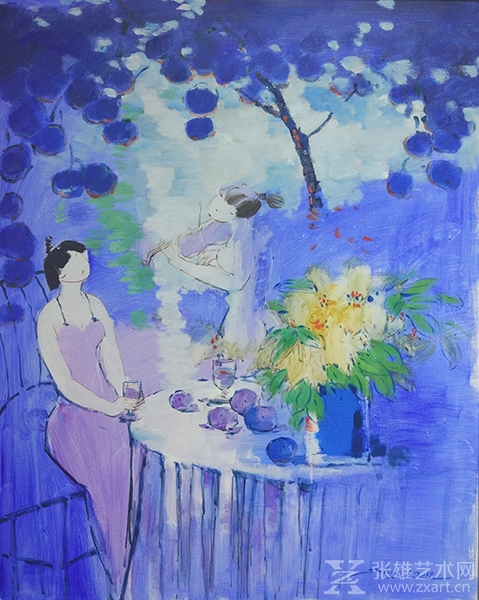 善于发掘和表现平凡生活场景中不同凡响的艺术之美,她的画笔犹如一支