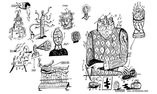 英国插画师 Russell Cobb (拉塞尔·科布)作品，被热心网友发现与红点奖获奖作品相似度极高