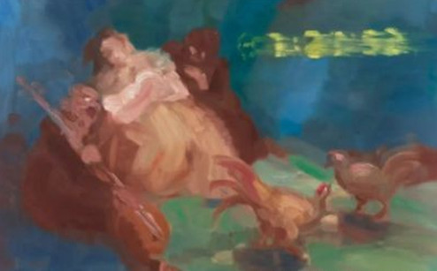  香料No.4(系列：香料)绘画, 布面油画, 2000x3000mm, 2017