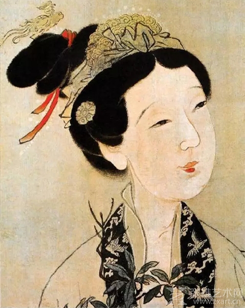 《嫦娥执桂图》（局部）