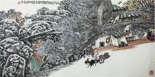 秃笔纵横苍茫境：试论谢定超山水画创作