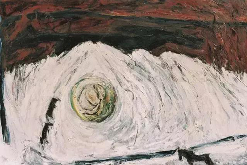 郭希铨作品《山魂》，1990