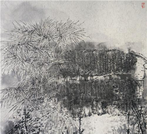 不染之心：读卞国强的水墨风情画