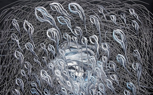 作品4号，150×100cm，2012　