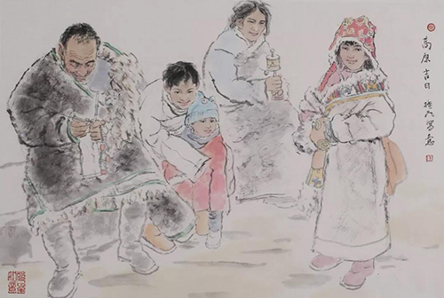 风清思远：任继民写意人物画