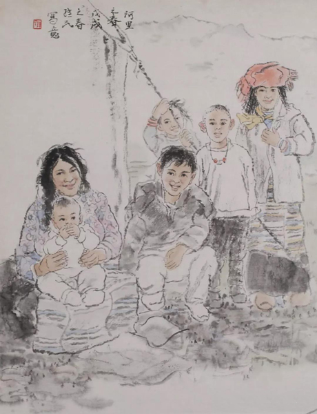 风清思远：任继民写意人物画