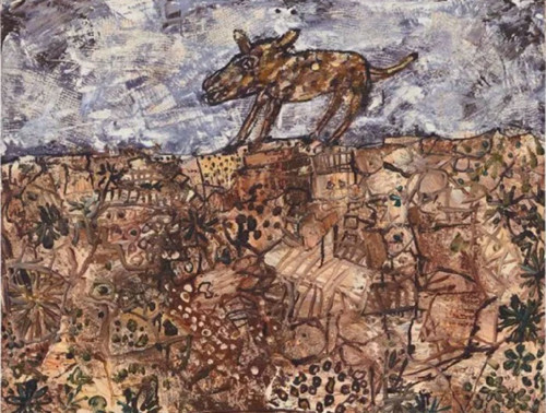 尚·杜布菲，《猎犬》，1955。图片：致谢富艺斯