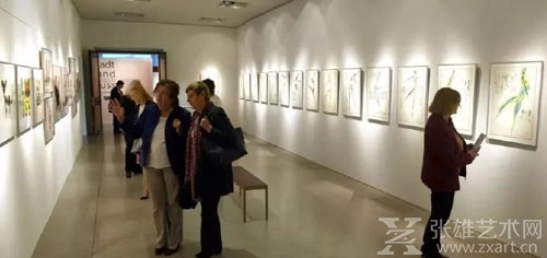 ▲2018年4月，“美林的世界在列支敦士登·韩美林全球巡展”在列支敦士登国家博物馆开幕