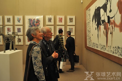 ▲“美林的世界在巴黎”展览现场