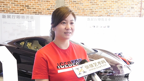 厦门建发汽车生活馆总经理 迟美仙子接受采访