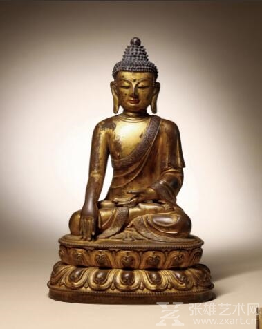 LOT号：0960 元 释迦摩尼 高29cm 估价：RMB 1,200,000-1,800,000