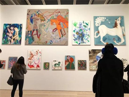   Whitney美术馆，Laura Owens展览