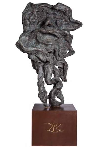 《农牧神 人头角》，萨尔瓦多·达利（西班牙），铜，1973年