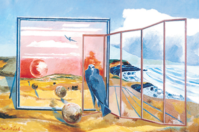   梦中的风景（布面油画1936-1938年） 保罗·纳什（1889-1946年）