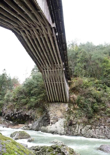 福建寿宁鸾峰桥，始建于明代