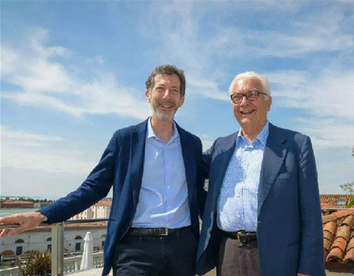 拉夫·鲁戈夫和保罗·巴拉特。图片：by Andrea Avezzu，致谢威尼斯双年展