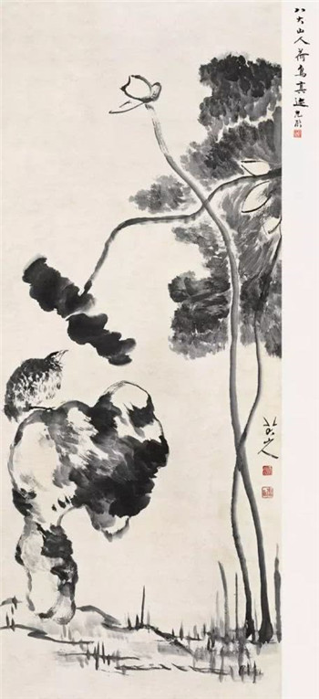 八大山人爱荷画荷 其墨荷艺术独步古今