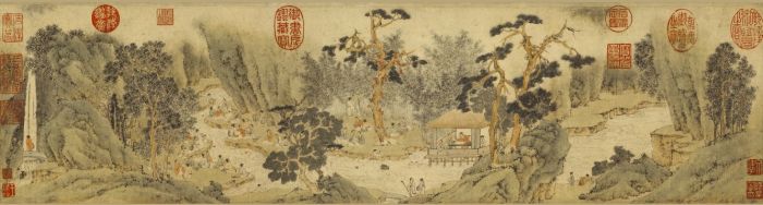 古代文人约“爬梯” 