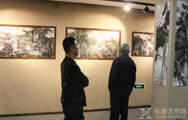 实力派山水画家刘尚作品展开幕