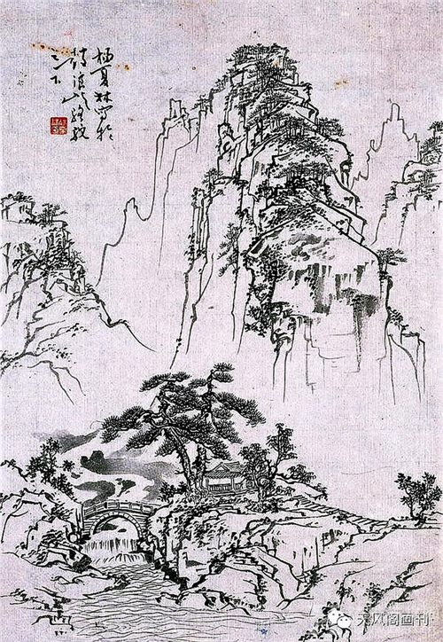 杨夏林论山水画的构图