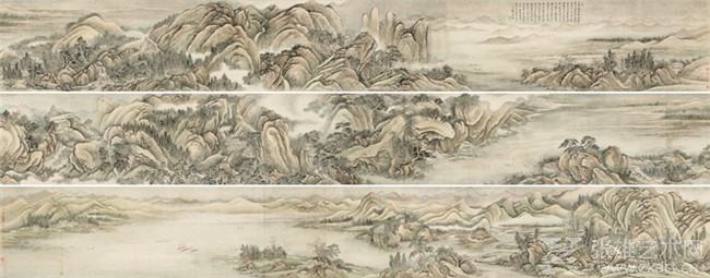 清.王翚《江山无尽图》
