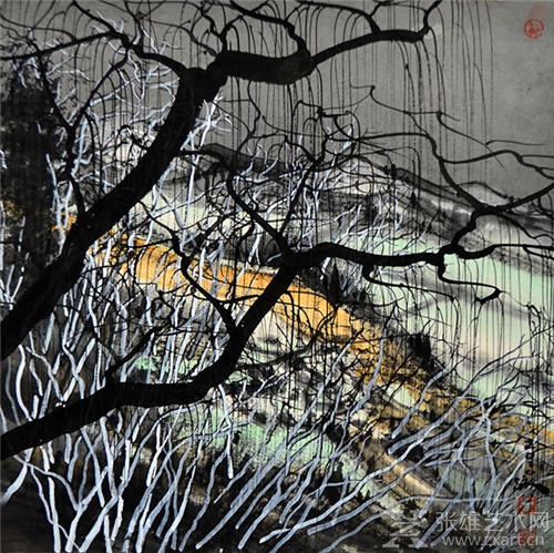 邵泳:山水国度现当代水墨画展