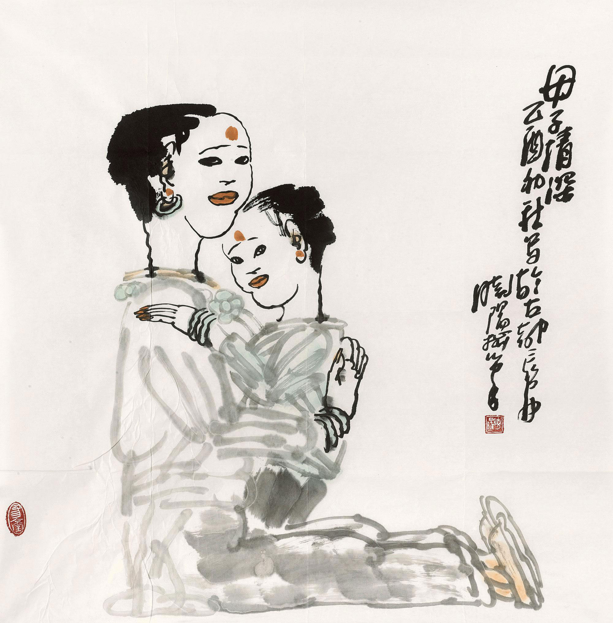 杨晓阳国画作品图片