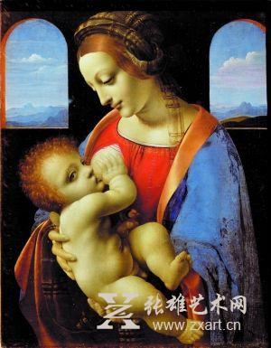 绘画大师达芬奇笔下的圣母