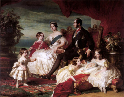 《维多利亚女王,阿尔伯特亲王和孩子们》queen victoria, prince