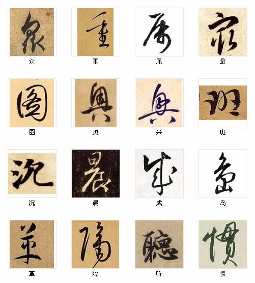 匯聚千年精華:中國書法最俊的216字