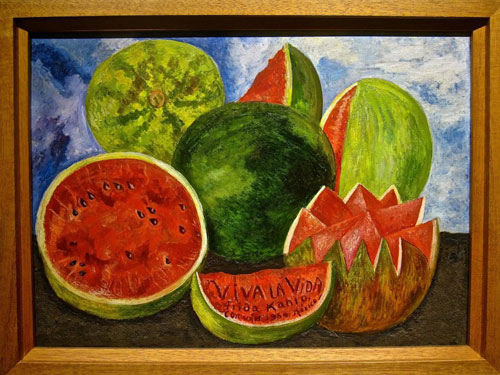 弗里达·卡洛(frida kahlo),《西瓜万岁》(viva la vida, watermelons