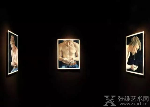 《献祭1》、《献祭2》、《献祭3》 尺寸: 77×57cm 《献祭1》、《献祭2》、《献祭3》 尺寸: 77×57cm