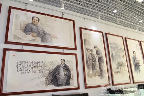 承载梦想,荣耀绽放"伟人画家—孟繁静精品国画展"隆重开幕!