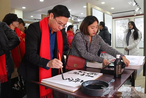 静观迎戊戌国画展在北京千年古宣艺术中心圆满成功举办